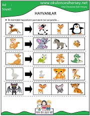 Hayvanların Yavrusunu Bul